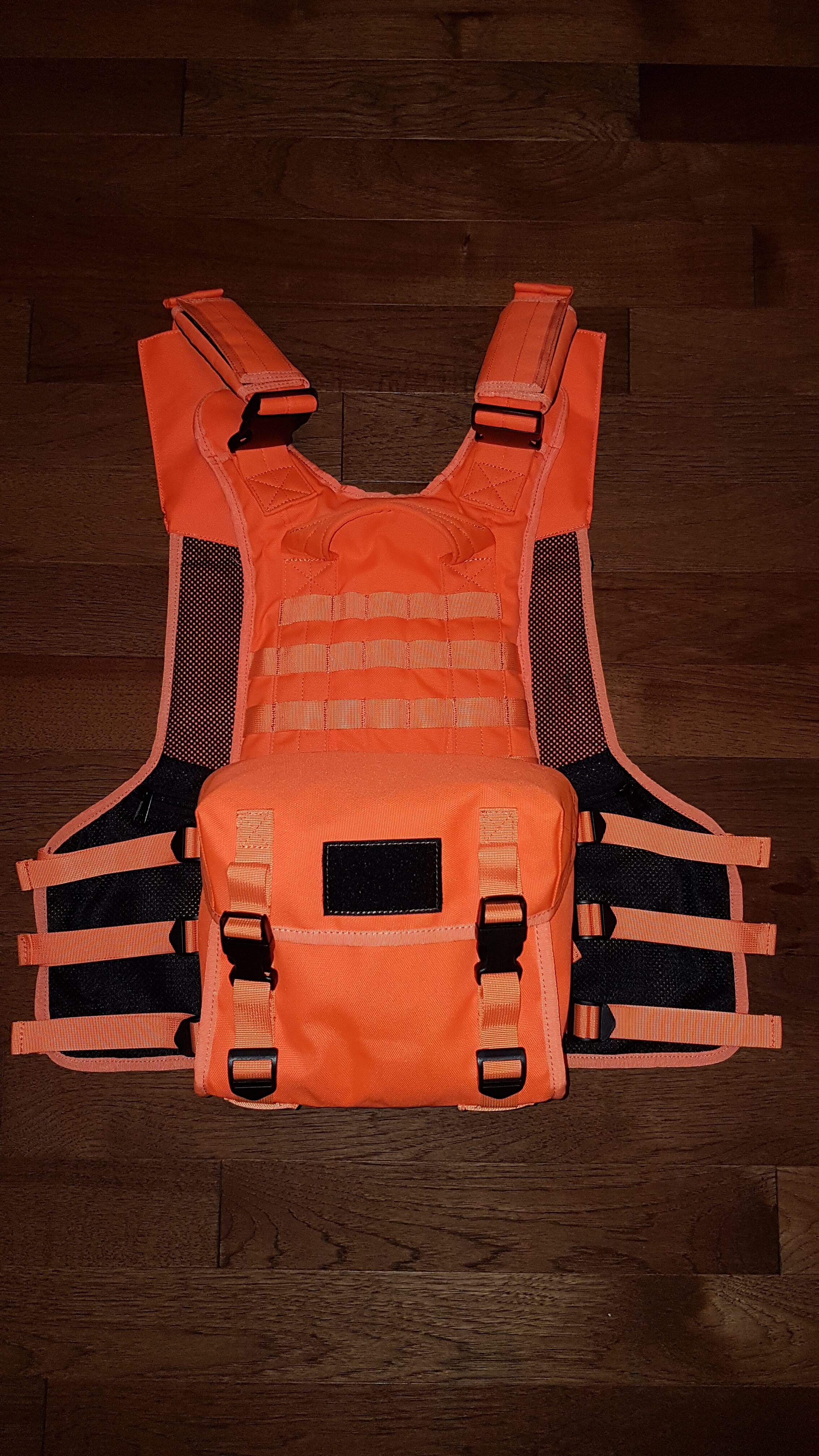Tactical Blaze Orange Molle Hunting Vest – Canada Hunt Gear